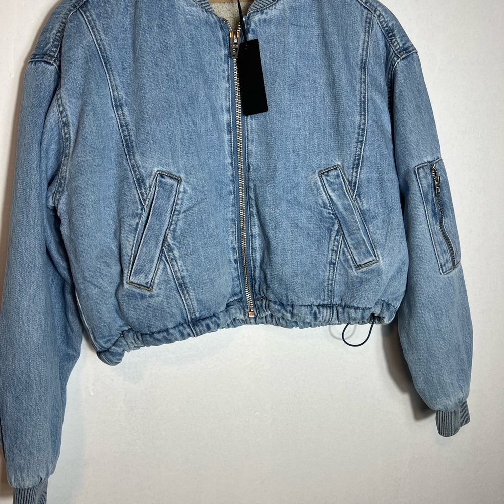 BLANKNYC Guest Star Jacket in Light Wash - Picture 9 of 9